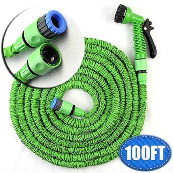 MAGIC HOSE PIPE 100 FT – FLEXIBLE GARDEN HOSE