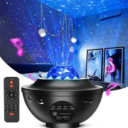 Colorful Starry Sky Galaxy Projector Nightlight Child Bluetooth Usb Music Player Star Night Light Romantic Projection Lamp Gifts