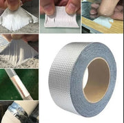 Super Sticky Aluminum Foil Butyl Rubber Tape Self Adhesive Waterproof For Roof Pipe Repair Tape (2.5 Inch)