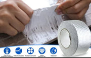 Super Sticky Aluminum Foil Butyl Rubber Tape Self Adhesive Waterproof For Roof Pipe Repair Tape (2.5 Inch)